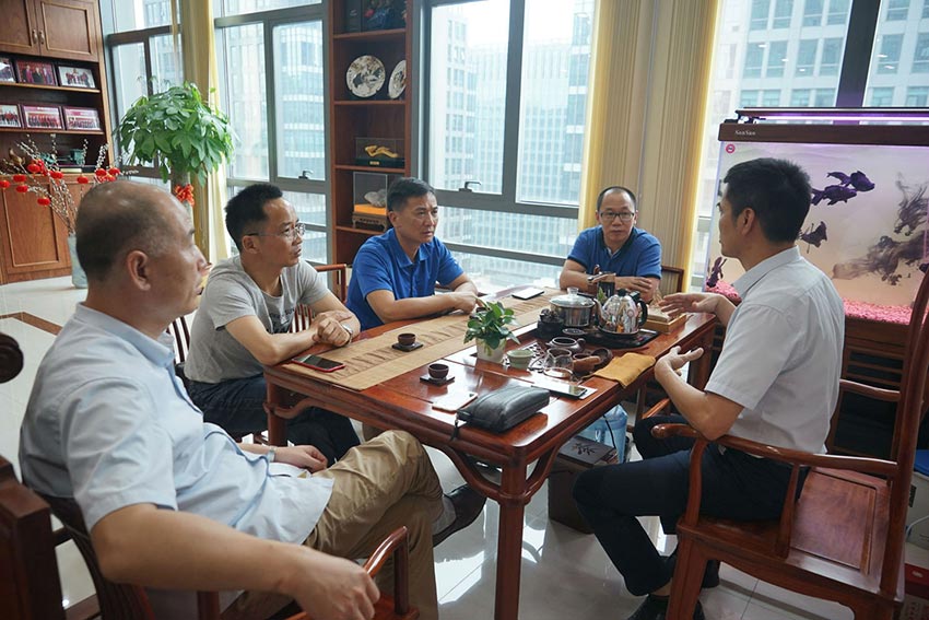 國家“固廢資源化”重點專項專家組蒞臨萬達業(yè)合作開展環(huán)保項目工作